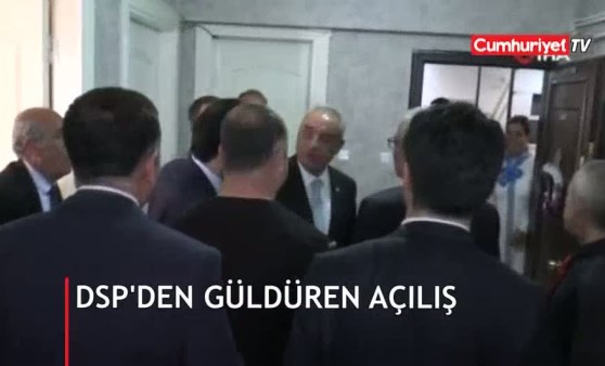 DSP'den güldüren açılış (01.05.2019)(Video Haber)