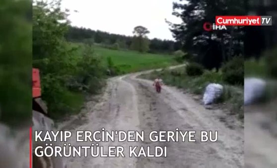 Kayıp Ecrin'den geriye bu görüntüler kaldı