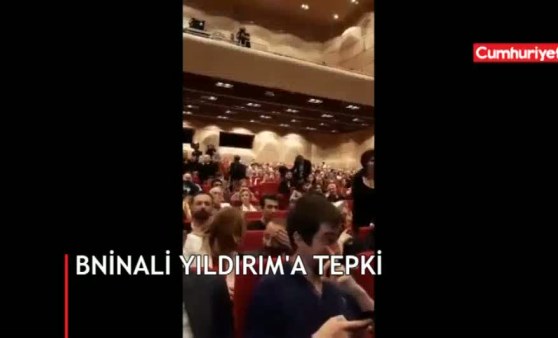 Binali Yıldırım, protestoyla karşılandı: Her şey çok güzel olacak!