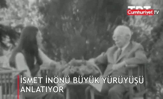 İsmet İnönü Atatürk'ün Samsun'a çıkışını böyle anlatmıştı