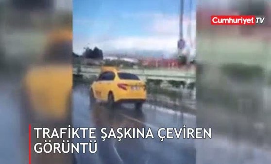 Cep telefonuyla görüntülendi! Görenleri şaşkına çevirdi