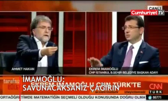 Ekrem İmamoğlu: Onu savunacaksan, çağır kendisiyle konuşayım