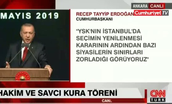 Erdoğan yargıya seslendi: Kılıçdaroğlu'na dava açın (22.05.2019)(Video Haber)