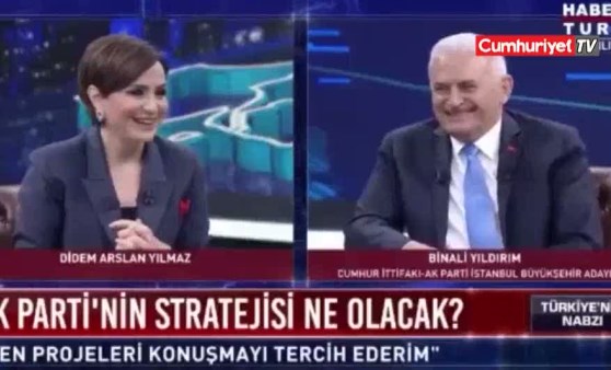 Ekrem İmamoğlu ile Binali Yıldırım arasındaki 'canlı yayın' farkı