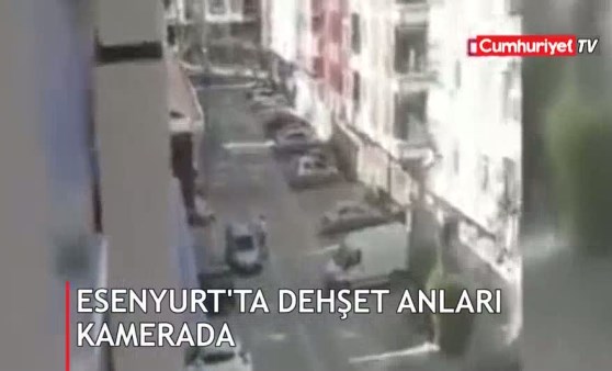 Esenyurt'ta dehşet anları