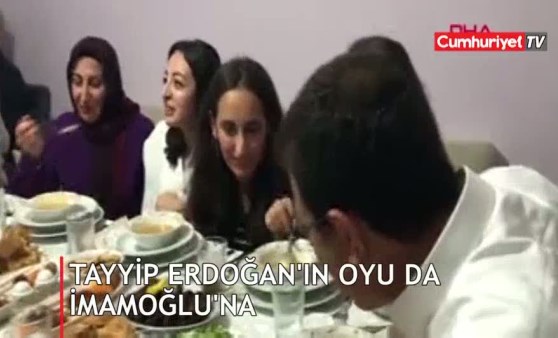 Tayyip Erdoğan'ın oyu da Ekrem İmamoğlu'na (30.05.2019)(Video Haber)