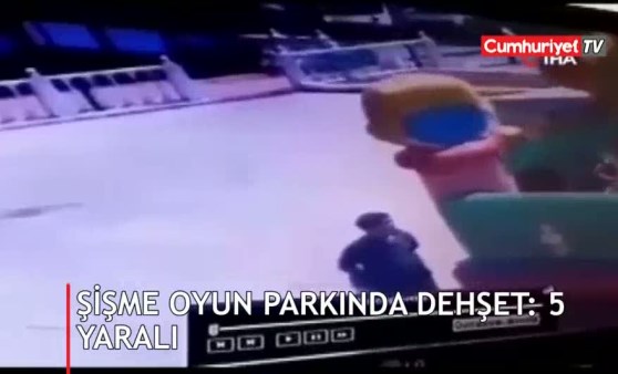 Oyun parkında dehşet! Çok sayıda yaralı var