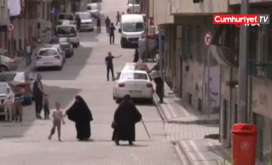 Sultangazi'de mahalleyi arılar bastı (04.05.2019)(Video Haber)