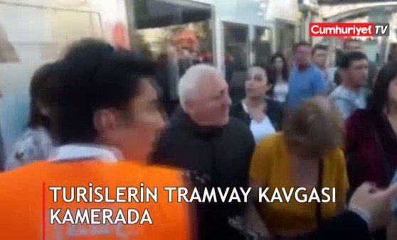 Yer: Karaköy... Tramvayda kavga: Bir Fransız, bir İspanyol...