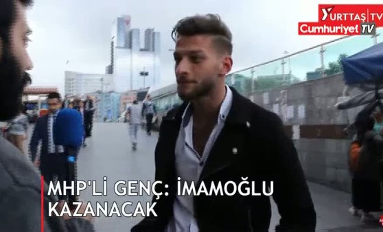 MHP'li genç sosyal medyada gündem oldu: Ekrem İmamoğlu yine alacak yine alacak çaresi yok!