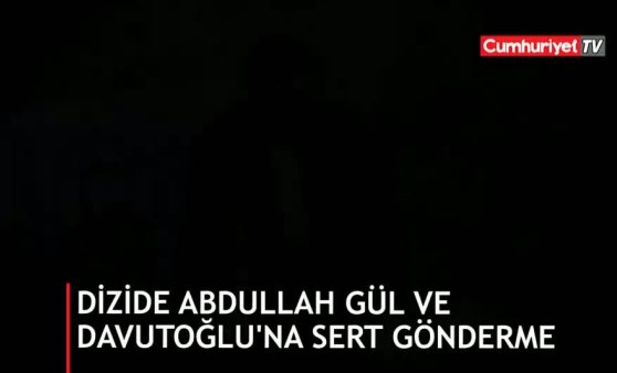 Dizide Abdullah Gül ve Davutoğlu'na sert gönderme