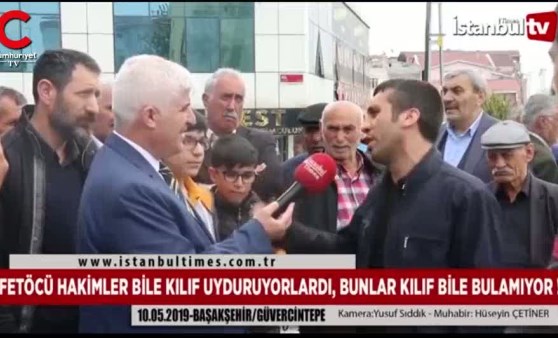 Seçim hakkında konuştu, evine bıçak saplandı (11.06.2019)(Video Haber)