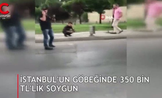 İstanbul'un göbeğinde büyük soygun!