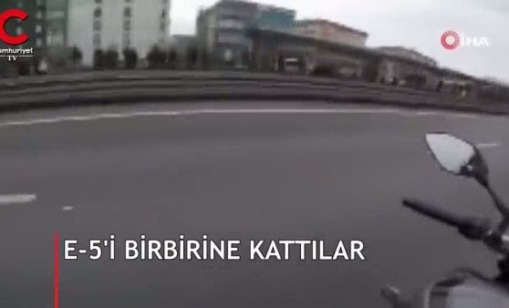 Bu görüntüleri “İstanbul’da sıradan bir gün” notuyla paylaştılar!