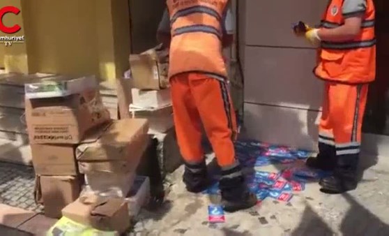 Belediye çalışanları Binali Yıldırım için seferber edildi (13.06.2019)(Video Haber)