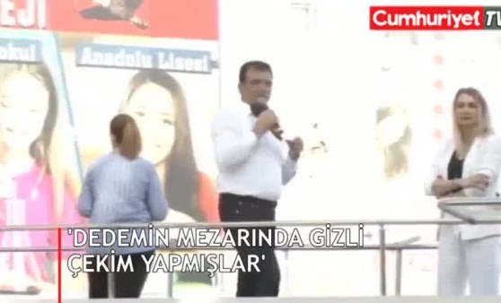 Ekrem İmamoğlu: Dedemin mezarında gizli çekim yapmışlar (14.06.2019)(Video Haber)