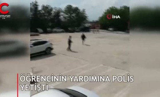 YKS’de evrağını unutan öğrencinin yardımına polis yetişti