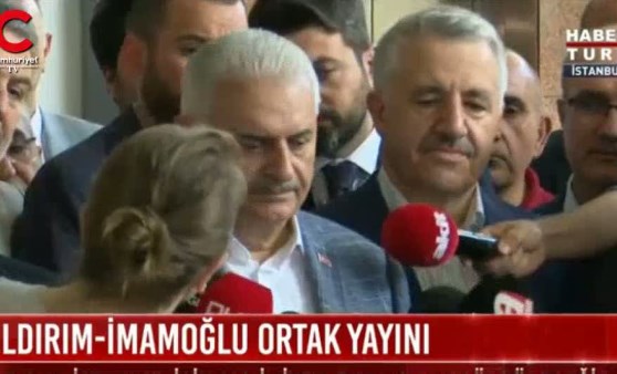 Binali Yıldırım: Bahçeli mitilin üzerinde oturmuyor (17.06.2019)(Video Haber)