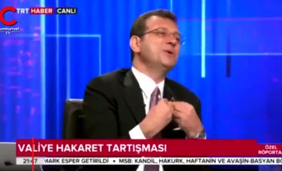 İmamoğlu'nda TRT ekranında TRT'ye flaş sözler