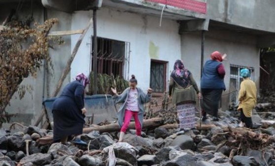 Araklı'da selin ardından...