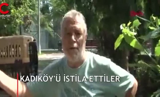 Kadıköy'de tırtıl istilası (19.06.2019)(Video Haber)