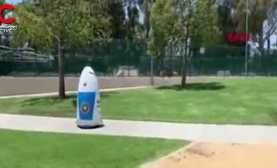 ABD’de robot polis ilk devriyesine çıktı