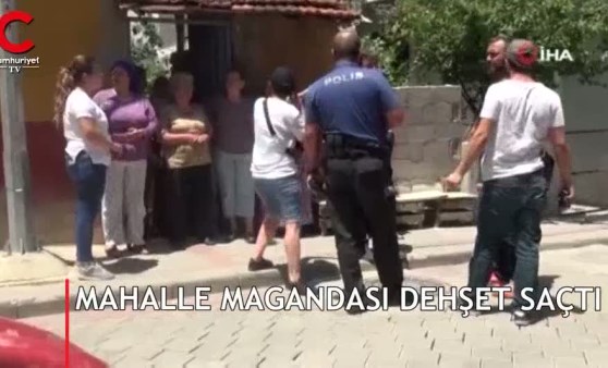 Mahalleli dehşeti yaşadı... “Ölüm tehdidi alıyoruz