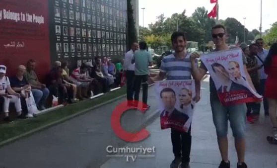 Yurttaşlar Saraçhane'de İmamoğlu'nu bekliyor (25.06.2019)(Video Haber)