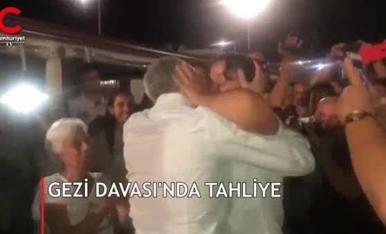 Gezi Davası'nda tahliye