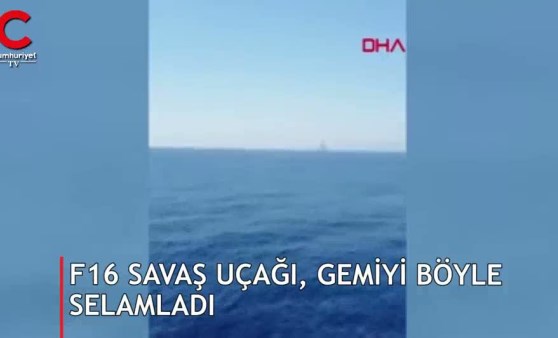 Bakanlık sosyal medyadan paylaştı: İşte F-16 savaş uçağının o hareketi