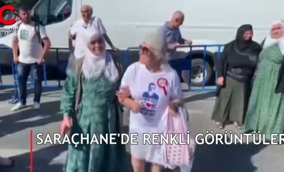 Saraçhane'de renkli görüntüler