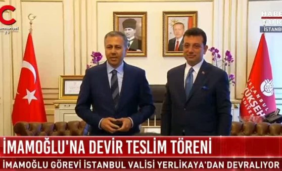 İşte ilk sözleri... Ekrem İmamoğlu görevi böyle teslim aldı