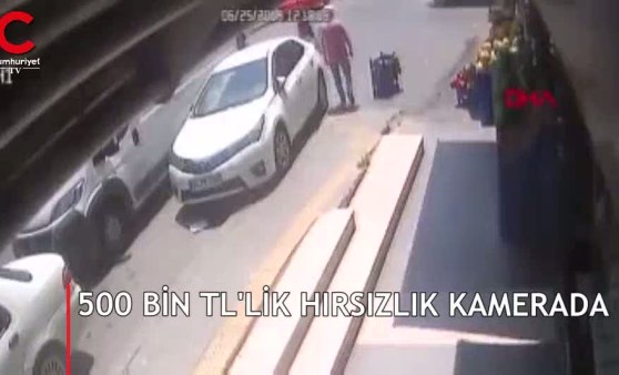 İstanbul'un göbeğinde 500 bin liralık soygun!