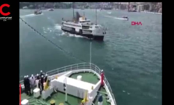 İstanbul Boğazı'nda faciadan dönüldü (28.06.2019)(Video Haber)