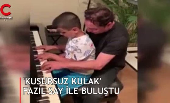 'Kusursuz Kulak', Fazıl Say ile buluştu