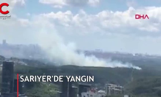 Sarıyer'de yangın (30.06.2019)