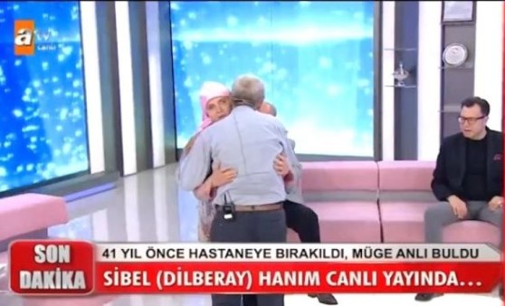 41 yıl sonra mucize gerçekleşti... Stüdyoda duygusal anlar