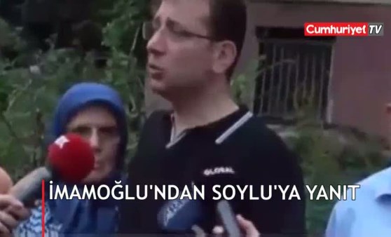 İmamoğlu'ndan Süleyman Soylu'ya 'Demirtaş' yanıtı