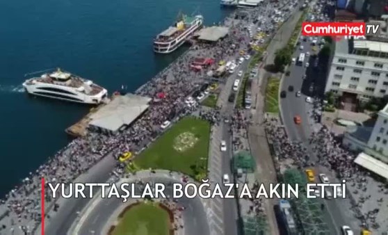 Bayramının ikinci gününde vatandaşlar Boğaz’a akın etti