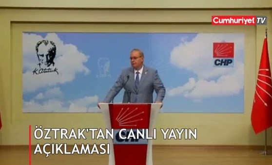 CHP'den Yıldırım - İmamoğlu canlı yayını açıklaması