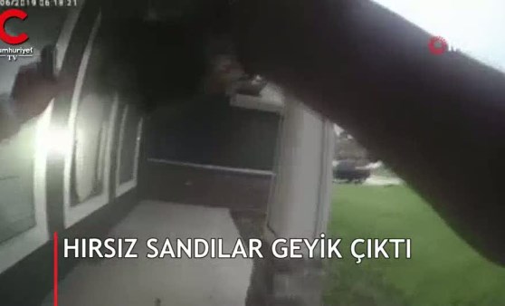 Polis silah doğrulttu! Son anda fark etti