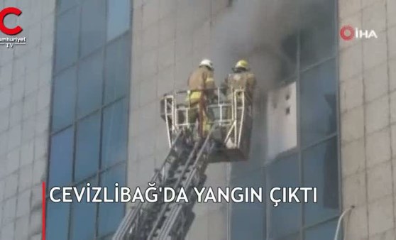 Cevizlibağ'da yangın çıtkı