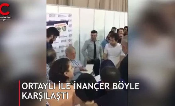 İlber Ortaylı’yla Ömer Tuğrul İnançer’in karşılaşma anı gündem oldu