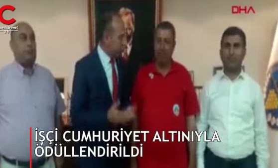 1 milyon 502 bin 172 lirayı sahibine teslim eden işçi bakın neyle ödüllendirildi