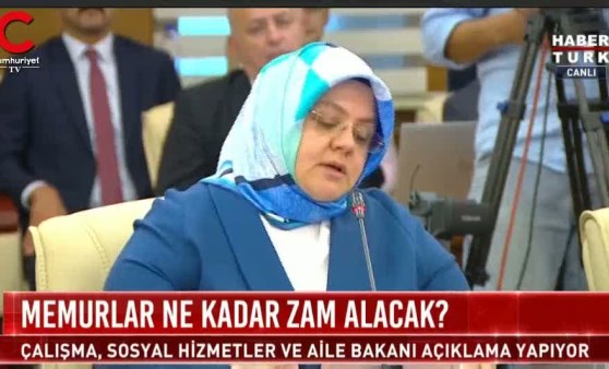 Bakan zam oranını açıkladığı sırada sendika heyetinde 'gülüşme'