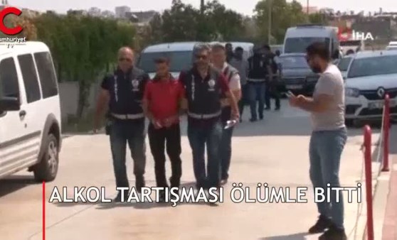 Alkol tartışması kanlı bitti: 1 ölü