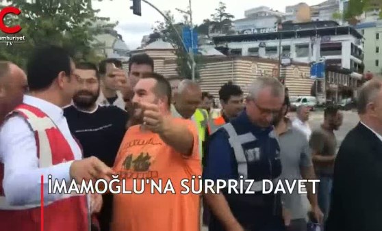 İmamoğlu'na Üsküdar'da sürpriz davet