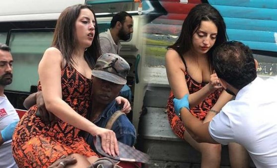 İstiklal Caddesi'nde motosikletiyle dehşet saçtı