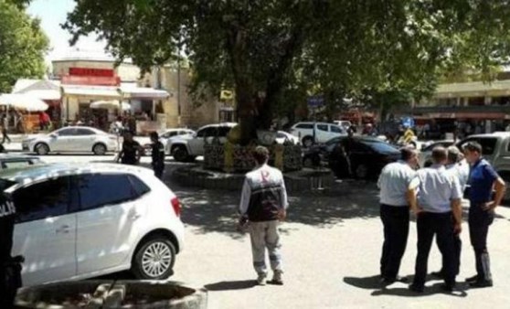 Şanlıurfa'da canlı bombanın yakalanma anı kamerada