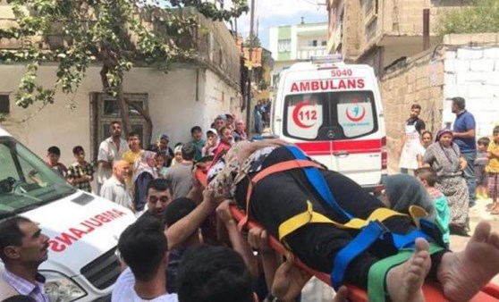 Gaziantep'de evin zemini çöktü!